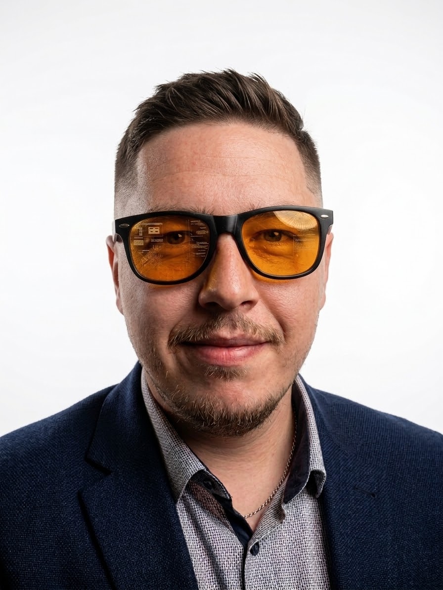 Portrett av grunnleggeren i WebViking.